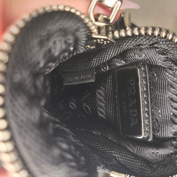 PRADA Mini Tessuto Ankle Pouch EUC - Picture 6 of 12